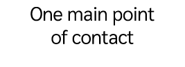 One main point of contact